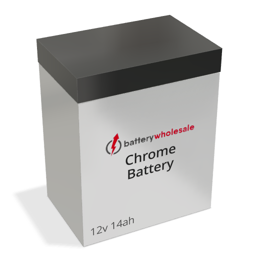 Chrome Battery STX14AHL-BS battery